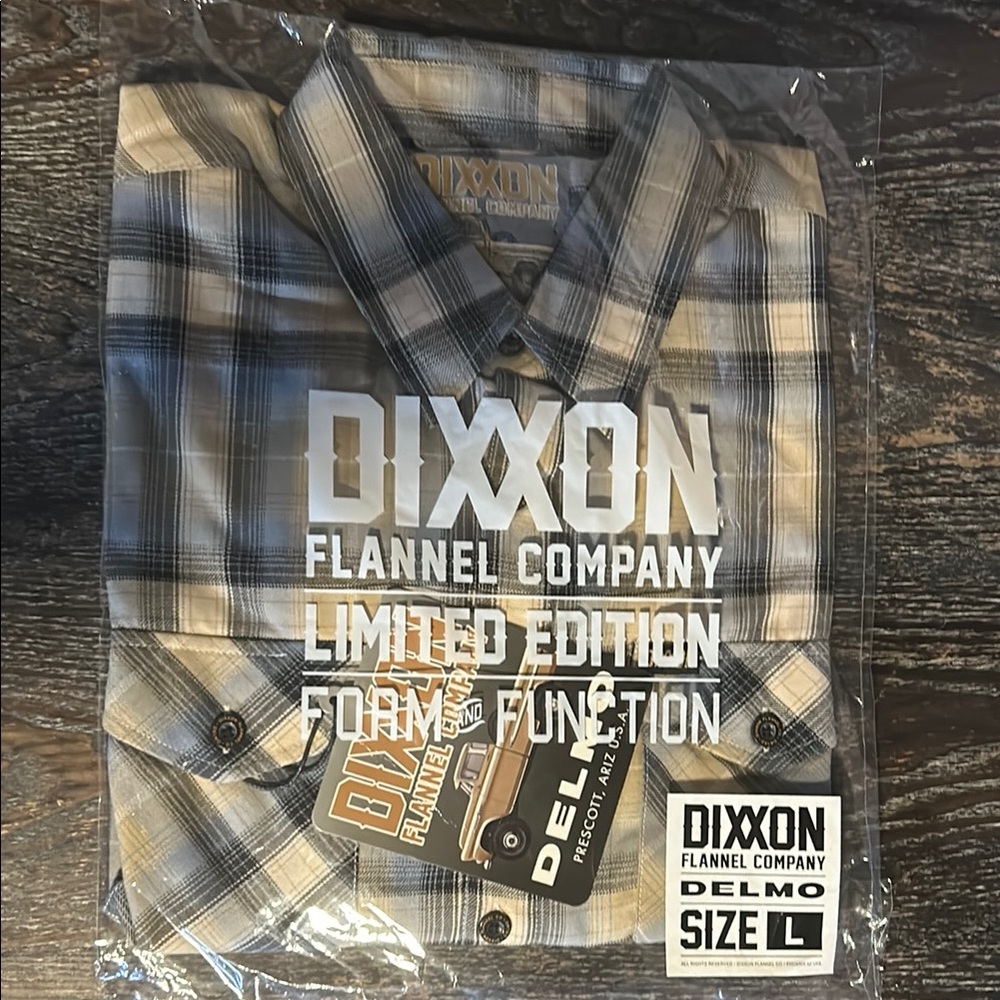 Dixxon Men's Limited Edition Plaid Shirt - Delmo 2.0